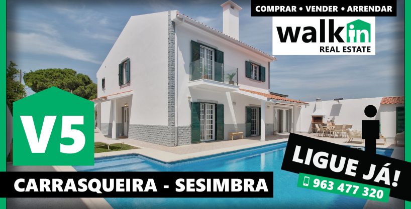 Moradia com piscina na Carrasqueira, Sesimbra